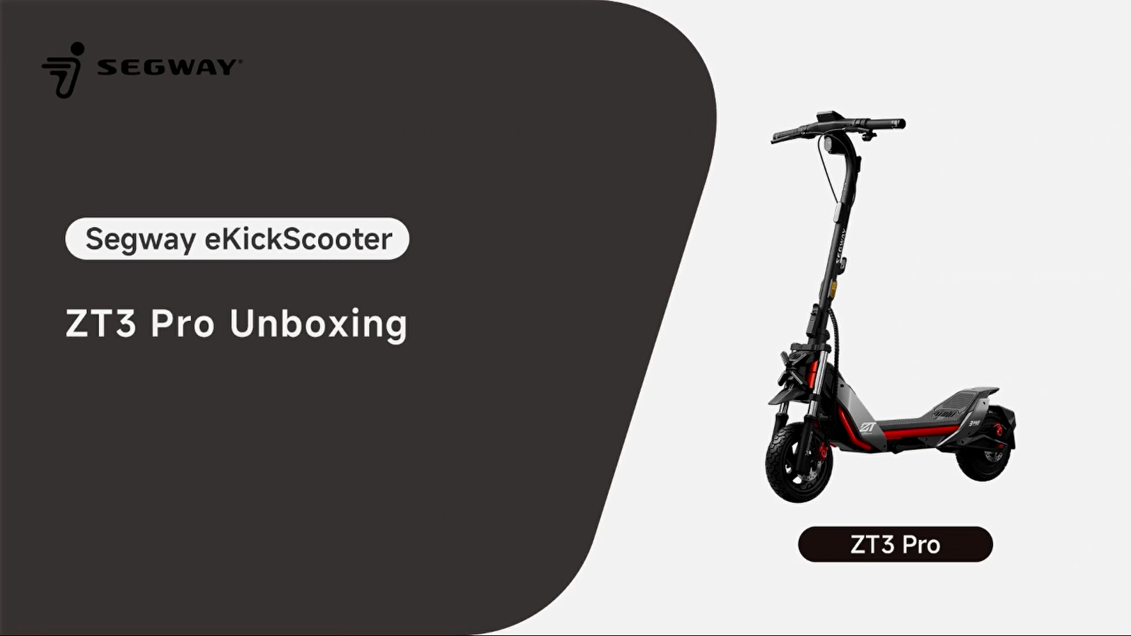 Segway ZT3 Pro Electric Scooter | All-Terrain Performance Segway ZT3 Pro Electric Scooter | All-Terrain Performance